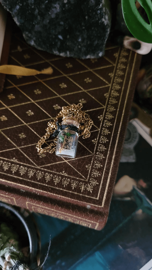 Fiole de tarot : Le Monde 