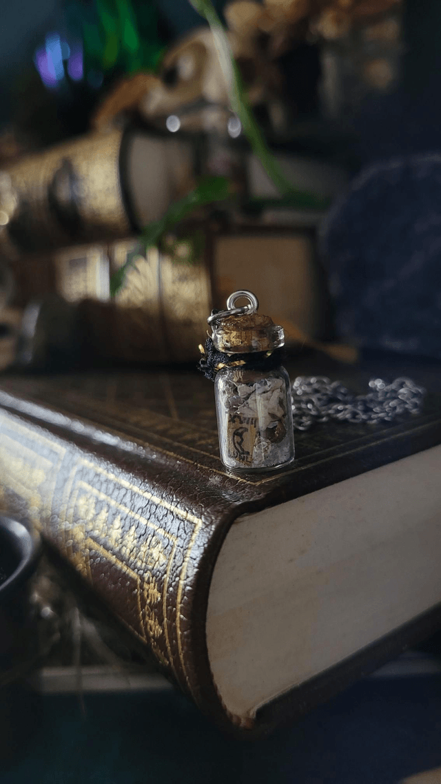 Fiole de tarot : La Lune