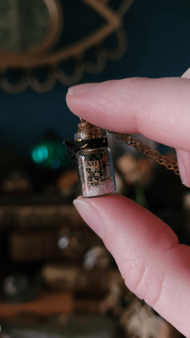 Fiole de tarot : Le Monde 