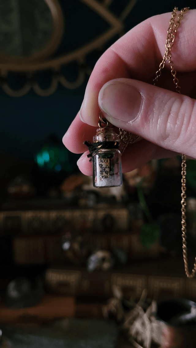 Fiole de tarot : Le Monde 