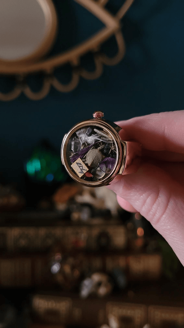 Montre talisman : Bague d'Hermès 