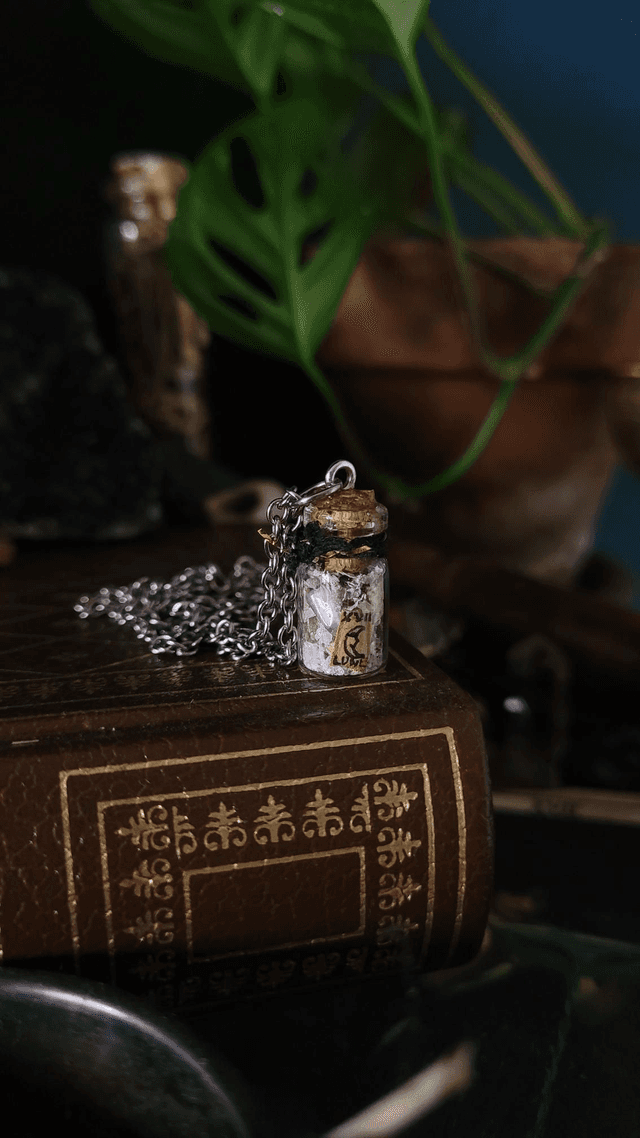 Fiole de tarot : La Lune